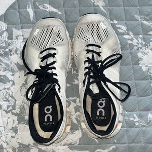 On Cloud X 3 White & Black Sneakers